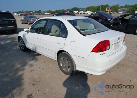 2004 Honda Civic Ex z USA, uszkodzony, nr VIN 2HGES26864H574324